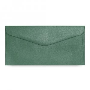Obálka perleťová zelená DL