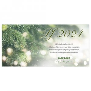 Novoročenka 532 - vánoční stromek v přírodě